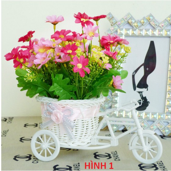 Xe đạp hoa trang trí | Shopee Việt Nam