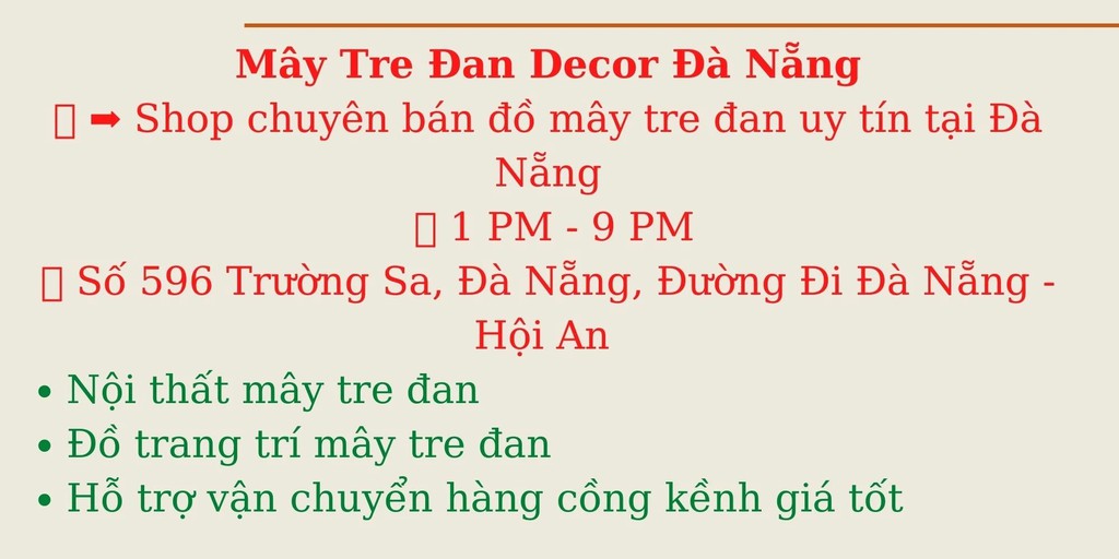 Mây Decor Đà Nẵng, Cửa hàng trực tuyến | Shopee Việt Nam