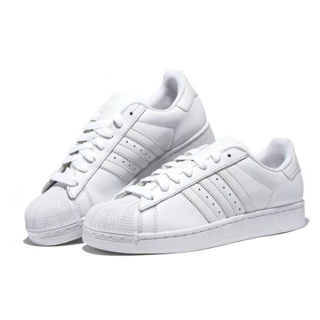 Adidas superstars hotsell all white