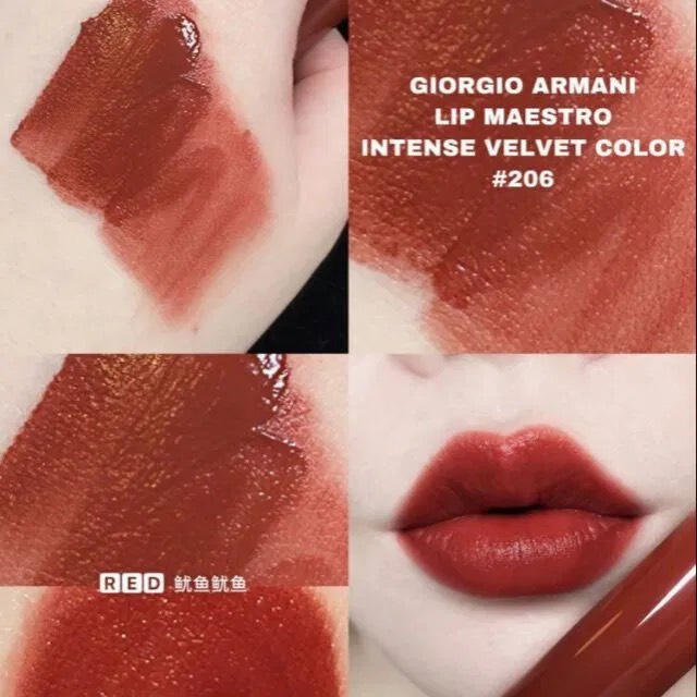 Son Kem Giorgio Armani Lip Maestro 206 Cedar t Shopee Vi t Nam