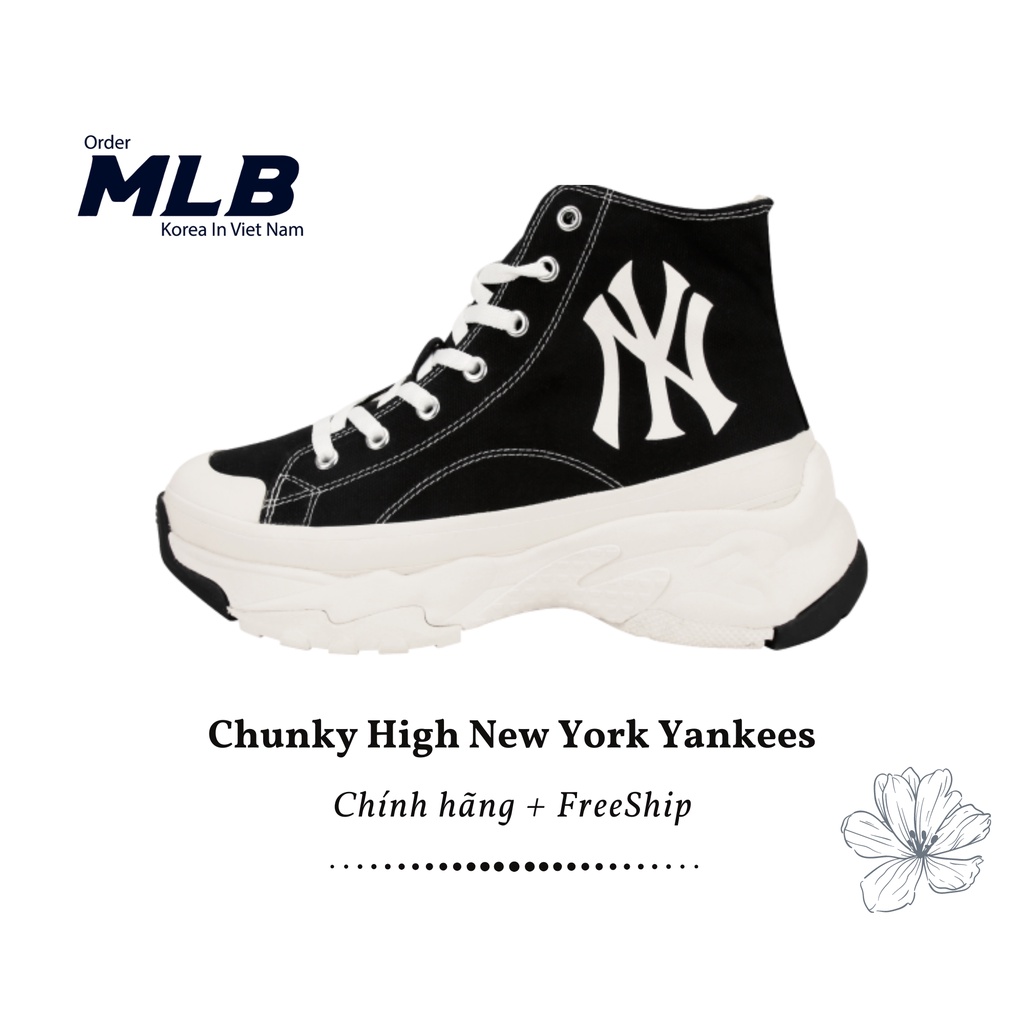 Giày MLB Chunky High New York Yankees [32SHU1111 50I] 