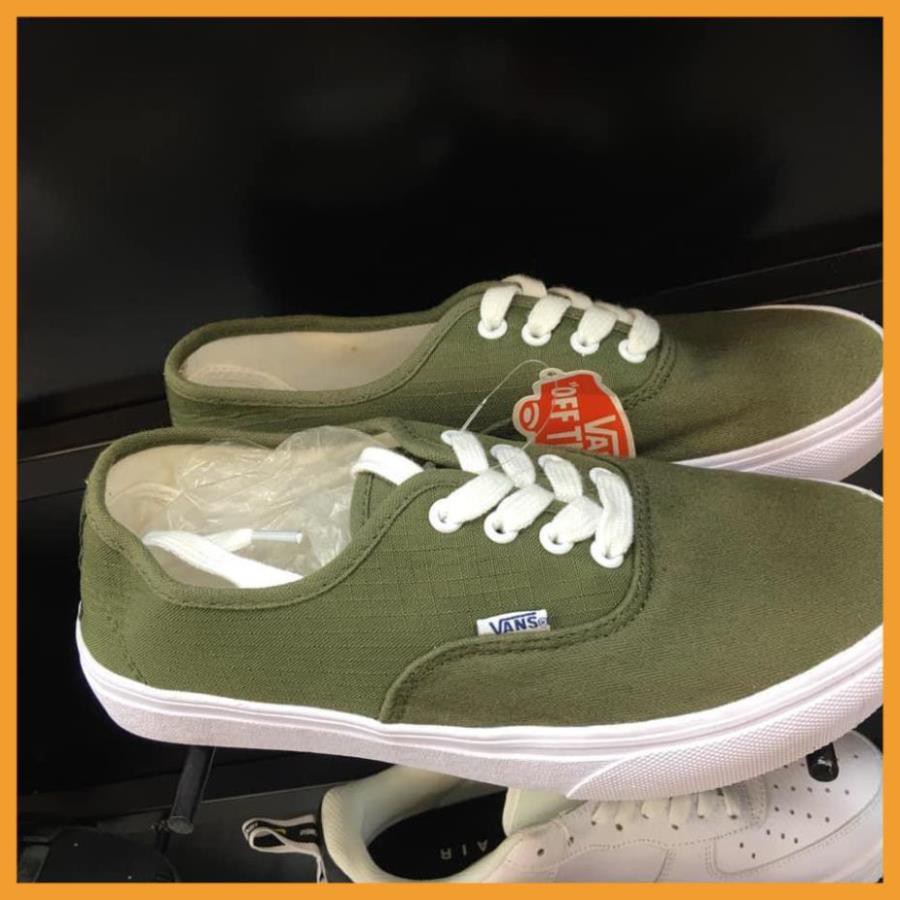 Vans classic xanh on sale rêu