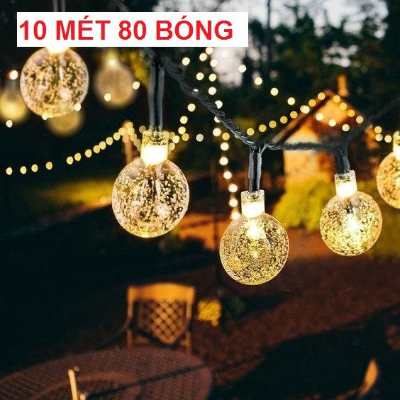 Dây Đèn bi bọt 8M cắm điện LED CHERRY Dây Đèn Trang Trí Cây Thông ...