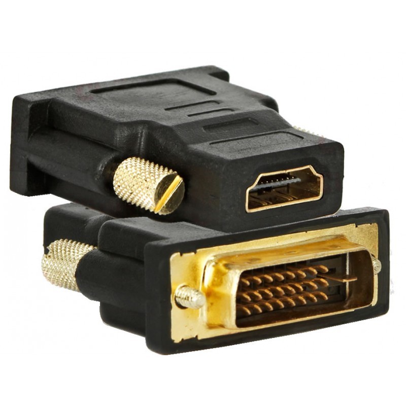 Переходник HDMI DVI D (F/M) адаптер