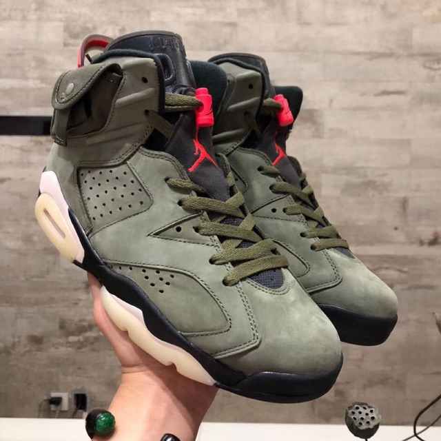 Giày Travis Scott x Nike Air Jordan 6 AJ6 TS | Shopee Việt Nam