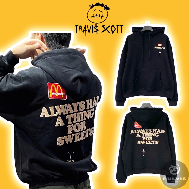 ⚡️[Mirror Quality] - Áo Hoodie Travis Scott x McDonald's Apple