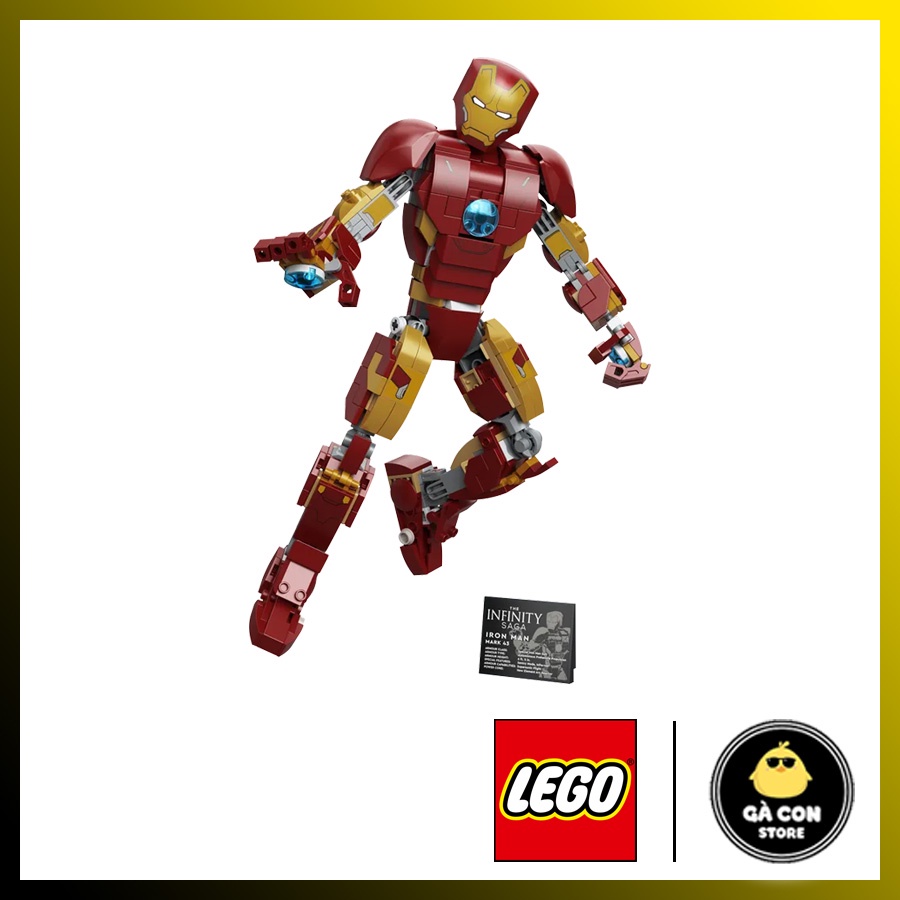 Lego Iron Man Figure 76206 Khổng Lồ Chính Hãng (Như Hình) | Shopee Việt Nam