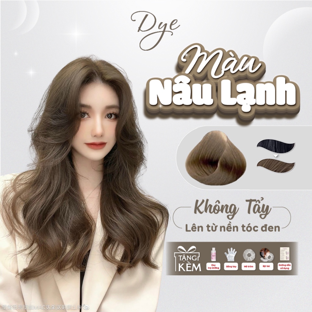 Thông Tin Về Thuốc Nhuộm Tóc Màu Nâu Lạnh