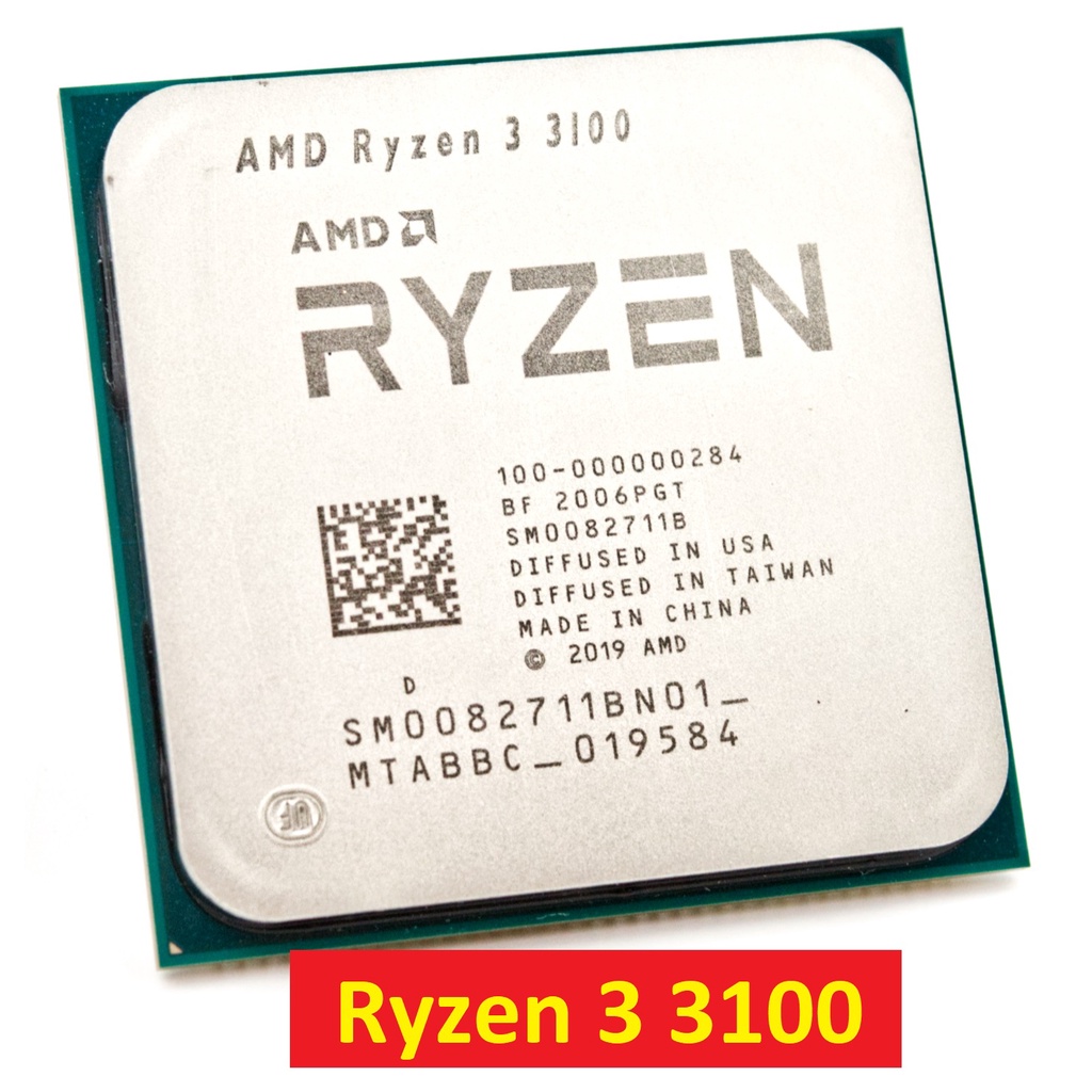 CPU AMD Ryzen 3 3100 hàng cũ bóc máy. Bộ vi xử lý ryzen 3 3100