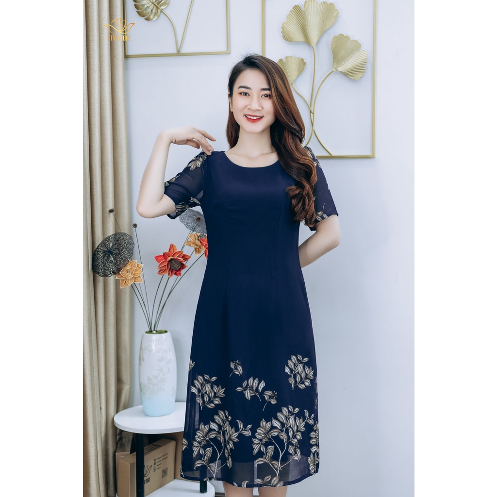 ĐẦM TRUNG NIÊN TTVSTORE.VN - Shopee Mall Online | Shopee Việt Nam