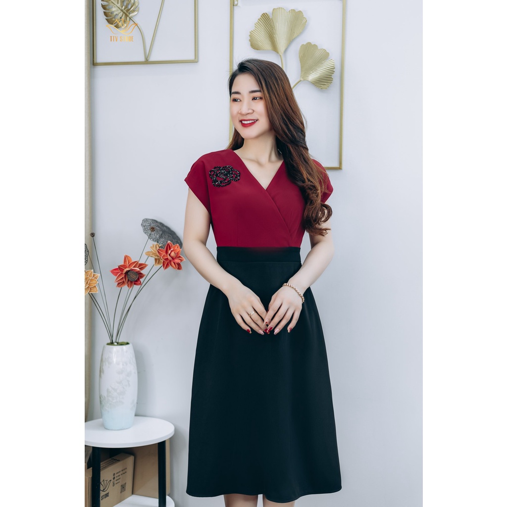 ĐẦM TRUNG NIÊN TTVSTORE.VN - Shopee Mall Online | Shopee Việt Nam