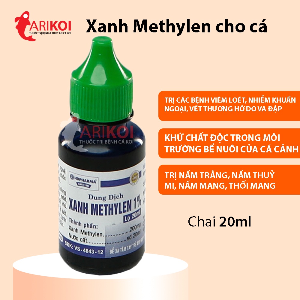 Cho Xanh Methylen Vào Bể Cá: Hướng Dẫn Sử Dụng Hiệu Quả