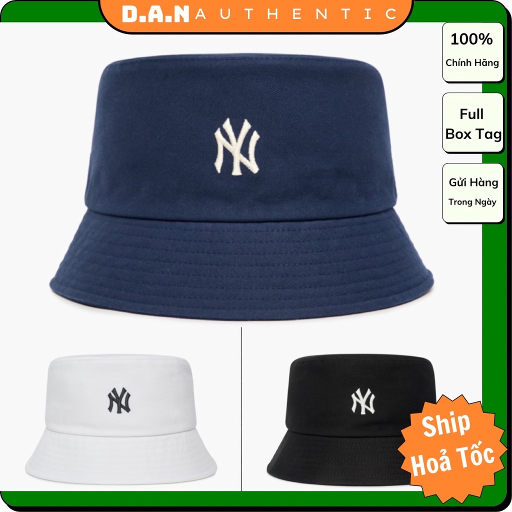 MLB Unisex Rookie Bucket Hat NY (White) 3AHT7702N-50WHS