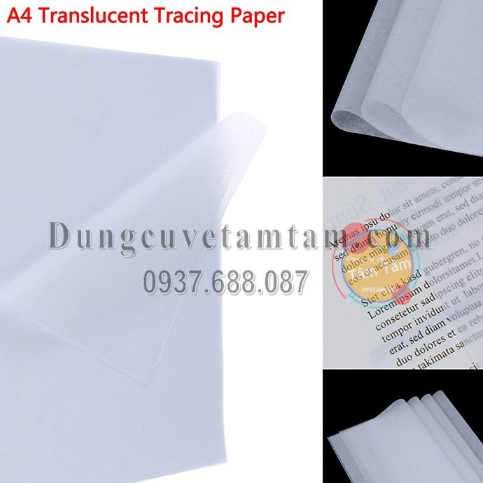 Tâm Tâm ]-Giấy Scan Trong Loại Mỏng, Imaging Series Tracing Paper | Shopee  Việt Nam