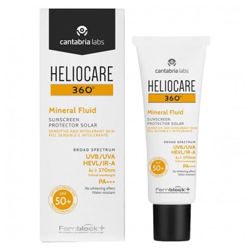 Kem Chống Nắng Heliocare Mineral Tolerance Fluid SPF50 50ml