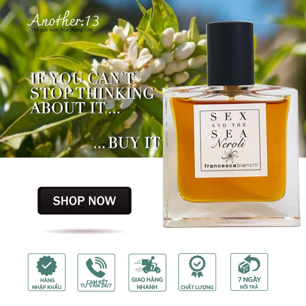 ︎ 10ml┊Nước Hoa Phòng Lab Francesca Bianchi Sex and the Sea Neroli / EDP |  Shopee Việt Nam