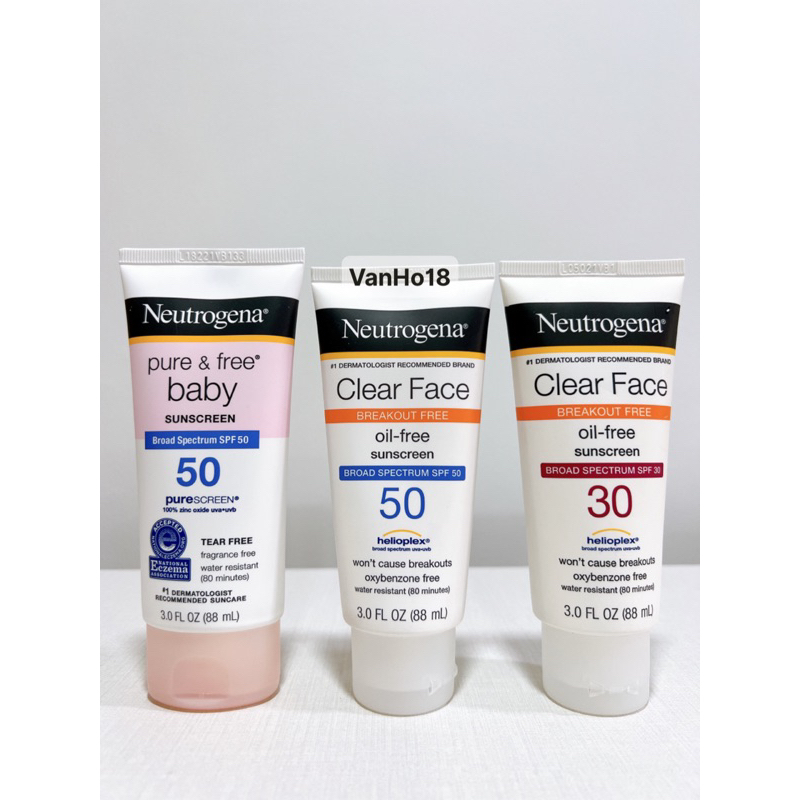 Neutrogena free and clear best sale baby sunscreen