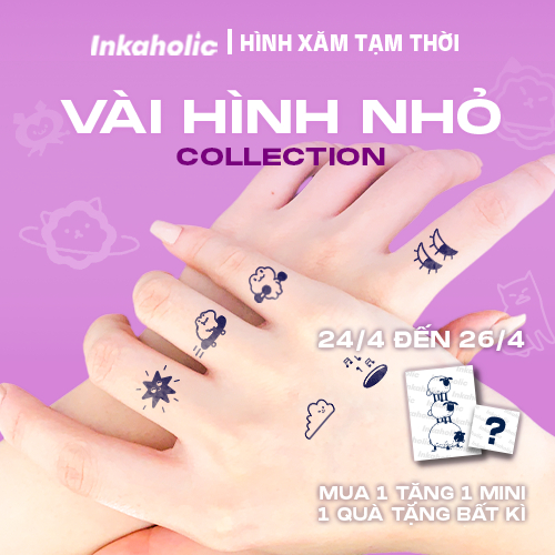 Inkaholic - Hình Xăm tạm thời - Shopee Mall Online | Shopee Việt Nam