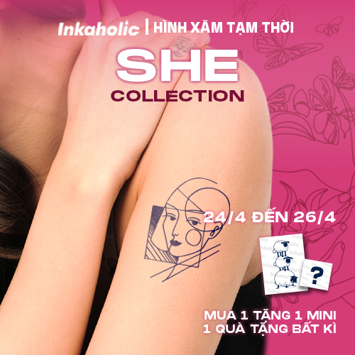 Inkaholic - Hình Xăm tạm thời - Shopee Mall Online | Shopee Việt Nam