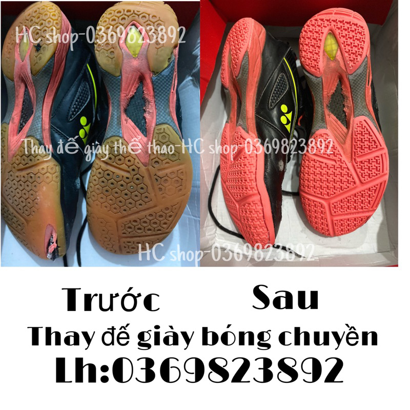 3. Quy Trình Thay Đế Giày Bóng Chuyền