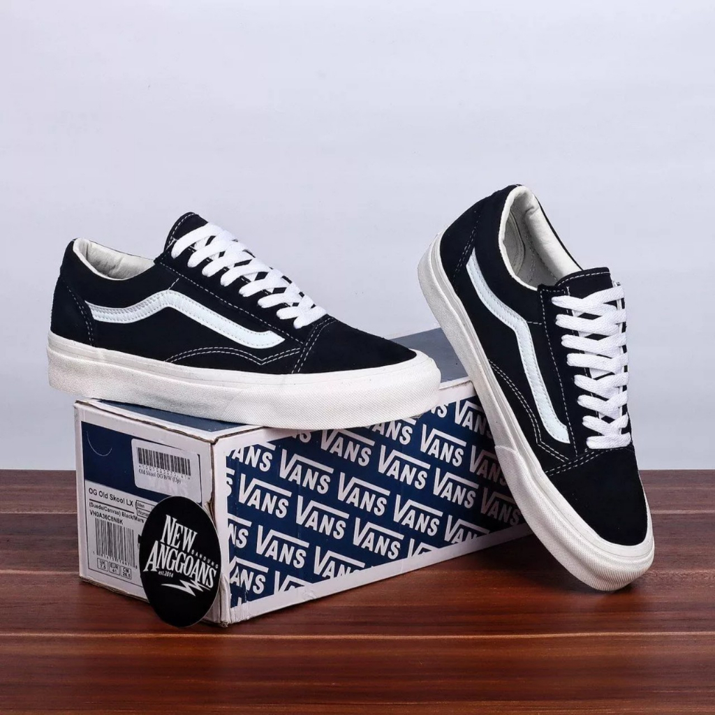 Giày Vans Vault Old Skool Bản Cao Cấp, Giày Vans Đen Vạch Trắng Basic,Đủ  Size Nam Nữ Full Box Bill | Shopee Việt Nam