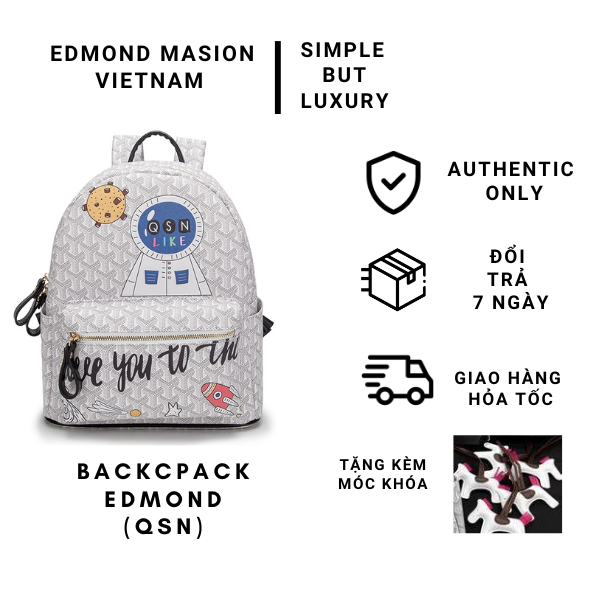 Balo Edmond Masion QSN (Backpack Edmond Masion QSN) - Edmond Masion