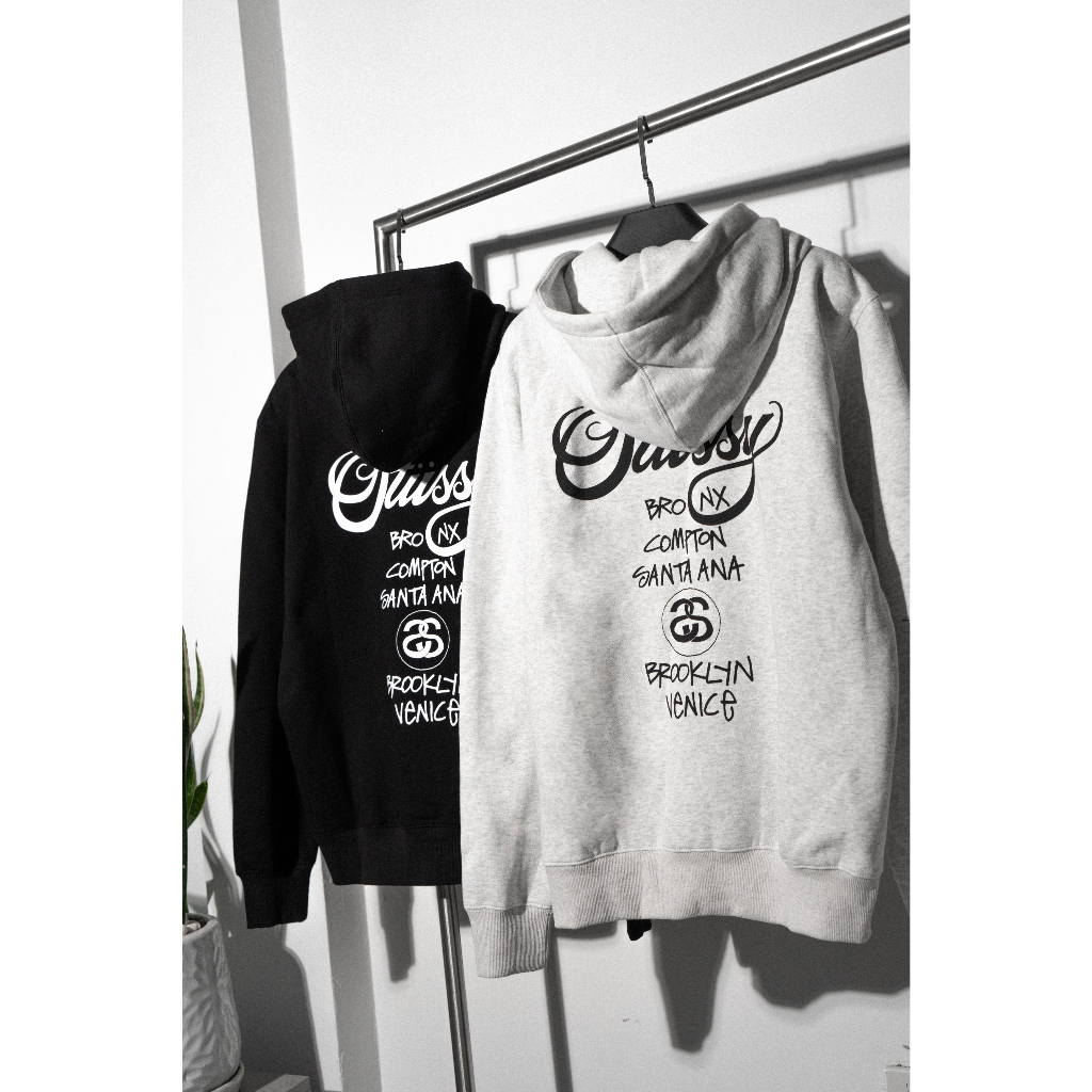 Hoodie stussy outlet world tour