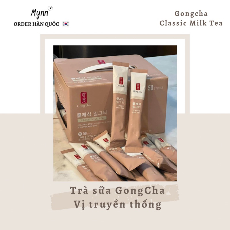 Tr s a Gong Cha v truy n th ng d ng g i pha ho tan Shopee