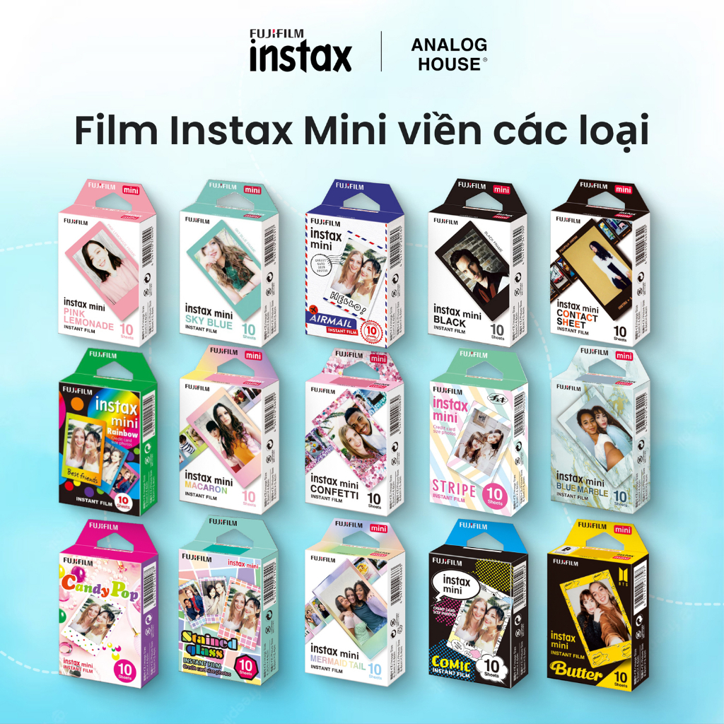 Instax Fujifilm instant Film (20 Sheets) - Khawaja Photos