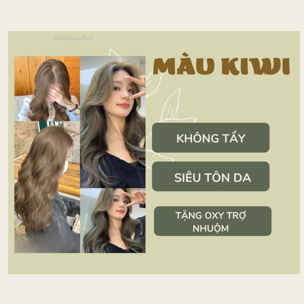 Màu Nhuộm Xanh Kiwi: Tạo Nên Sự Khác Biệt Trong Thời Trang và Nghệ Thuật