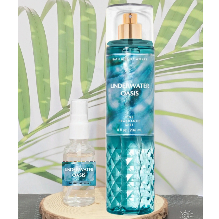 Underwater oasis best sale body spray