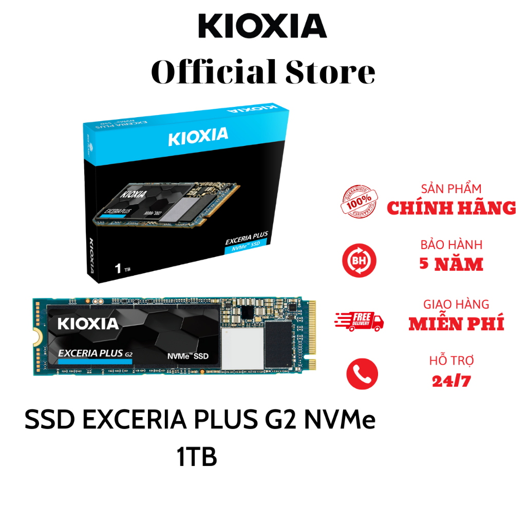 EXCERIA G2 - NVMe™ SSD  KIOXIA - Asia Pacific (English)