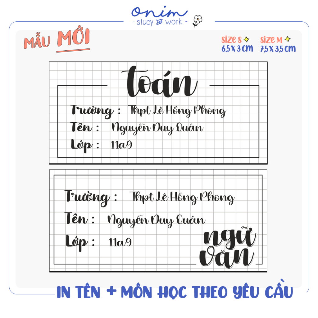Onim stationery, Cửa hàng trực tuyến | Shopee Việt Nam