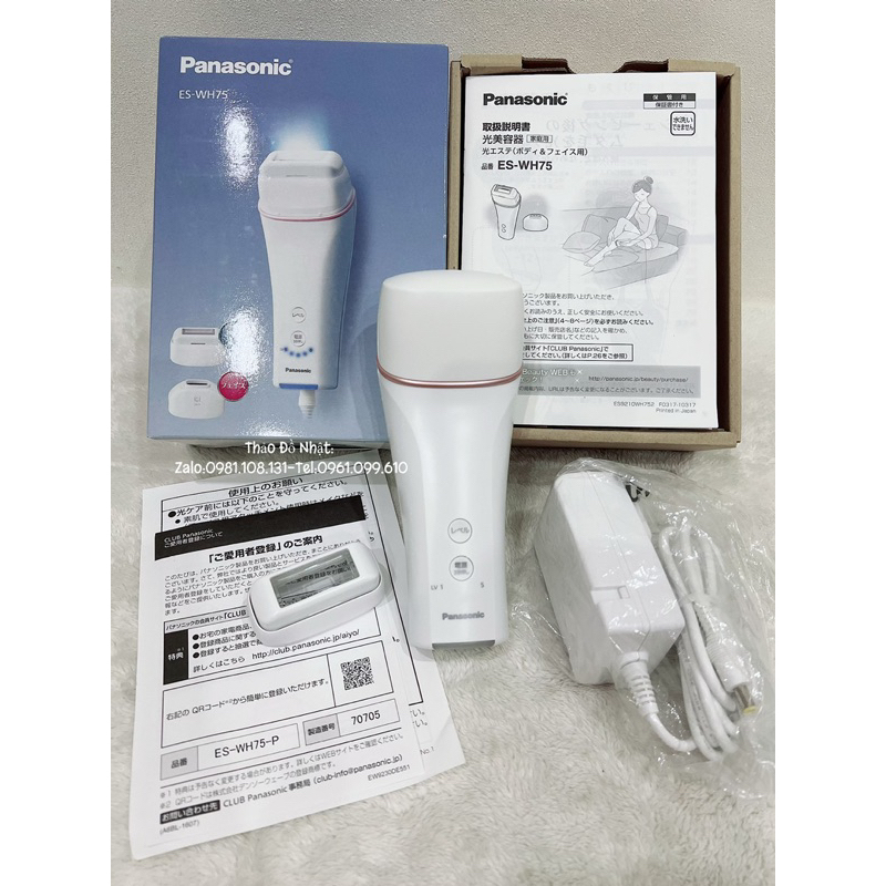 MÁY TRIỆT LÔNG PANASONIC ES-WH75 - NEW | Shopee Việt Nam