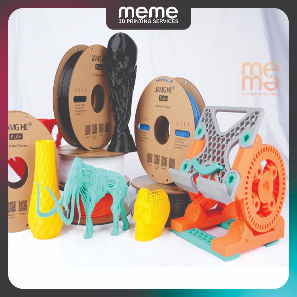 Nhựa In 3D Pla Elegoo Cuộn 1 KG 1.75 Xám - Meme 3D