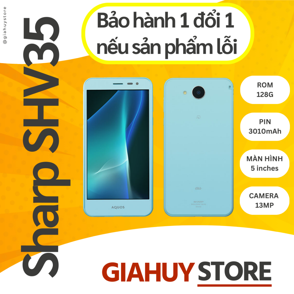 Điện Thoại Sharp SHV35 Bộ nhớ 128gb, Giá cực rẻ, Cấu hình cao