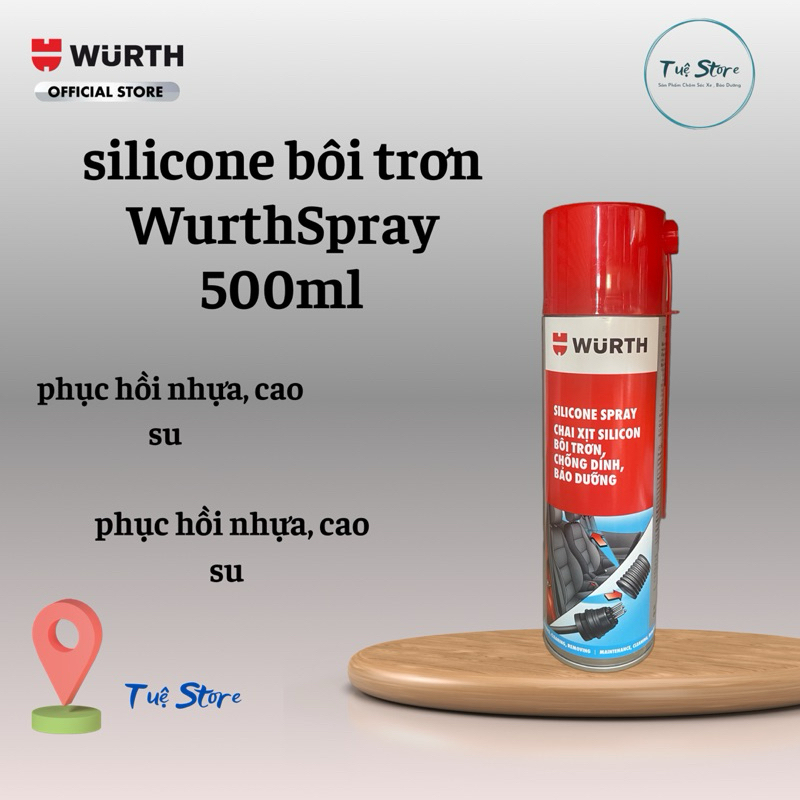 Chai Xịt Bôi Trơn Wurth Silicone Spray - Công Ty Tearu Việt Nam