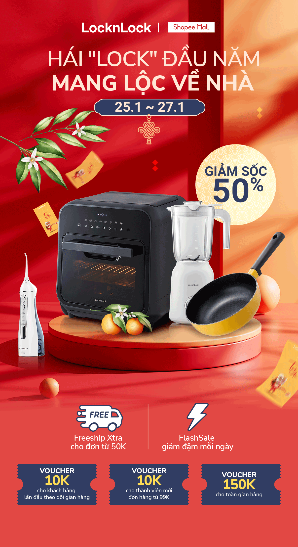 Lock&Lock Official Store (Cửa hàng chính hãng) Cửa Hàng Online Chính Hãng Shopee Việt Nam