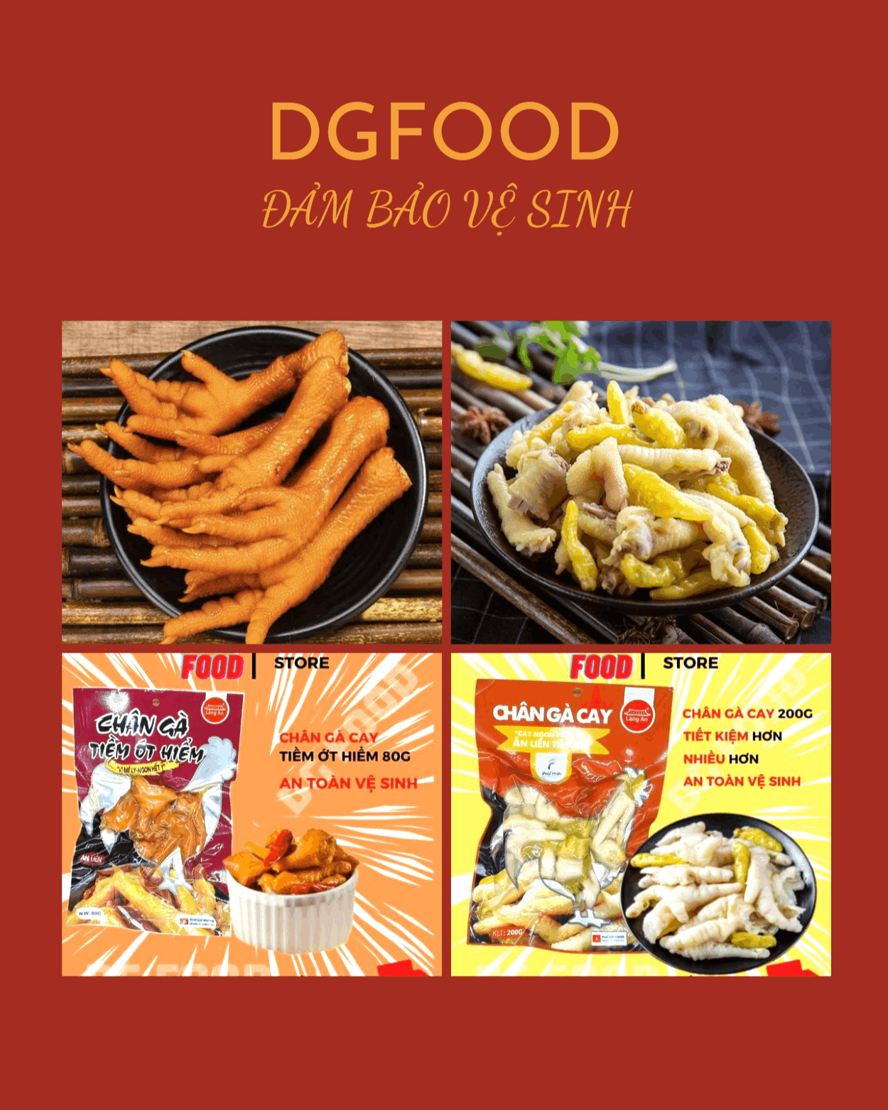 DG Food, Cửa hàng trực tuyến Shopee Việt Nam
