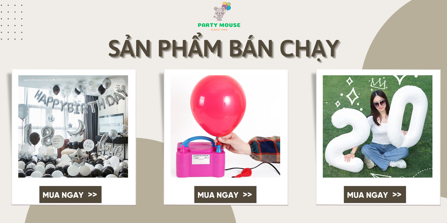 PARTY MOUSE , Cửa hàng trực tuyến | Shopee Việt Nam