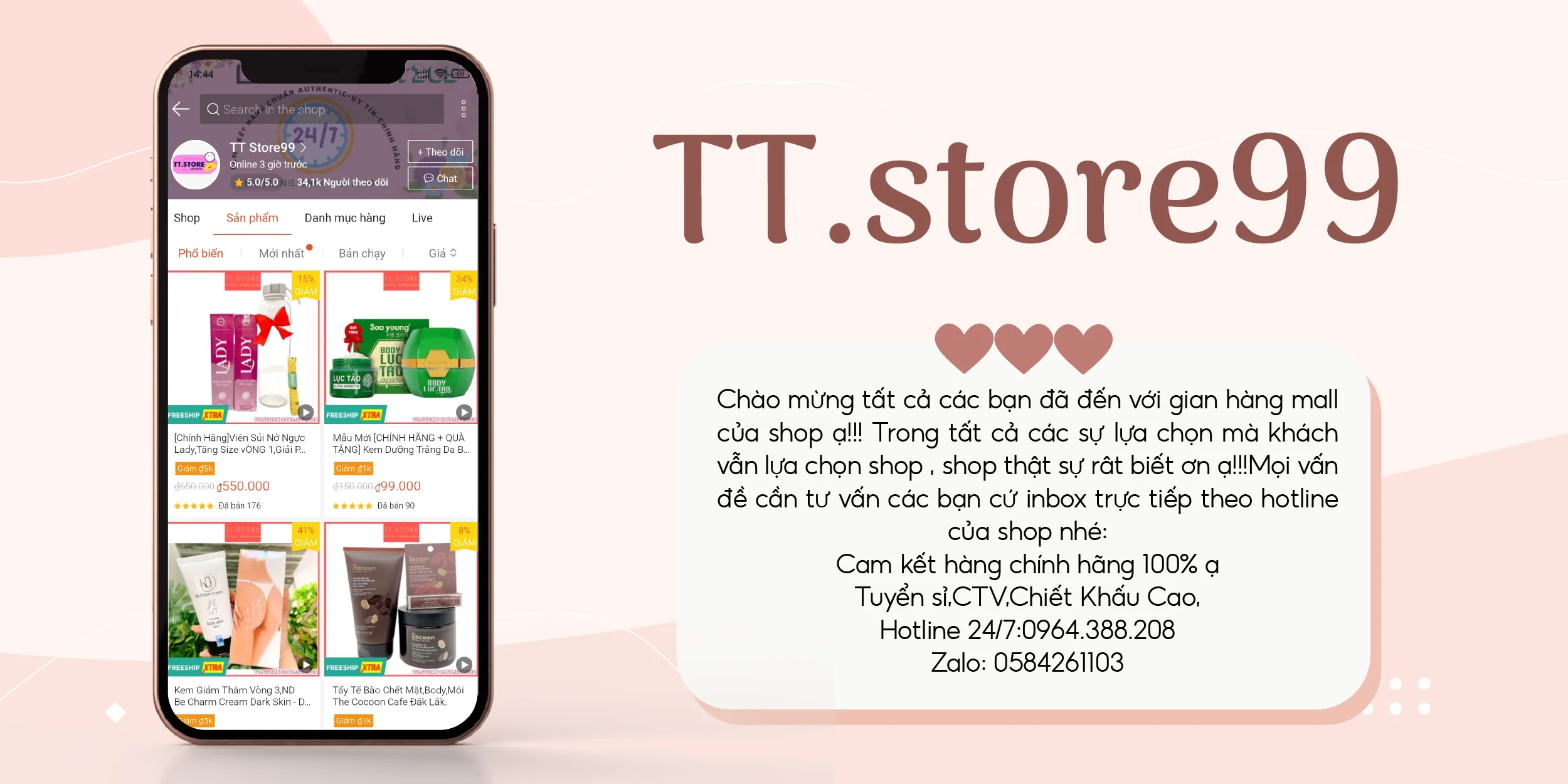 TT Store99, Cửa hàng trực tuyến | Shopee Việt Nam