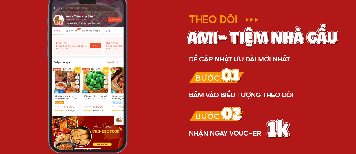 Ami - Tiệm Nhà Gấu, Cửa hàng trực tuyến | Shopee Việt Nam