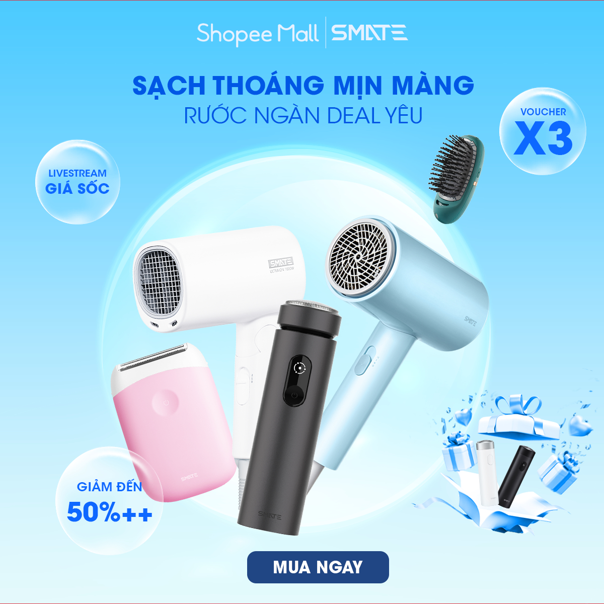 SMATE Official Store - Shopee Mall Online | Shopee Việt Nam
