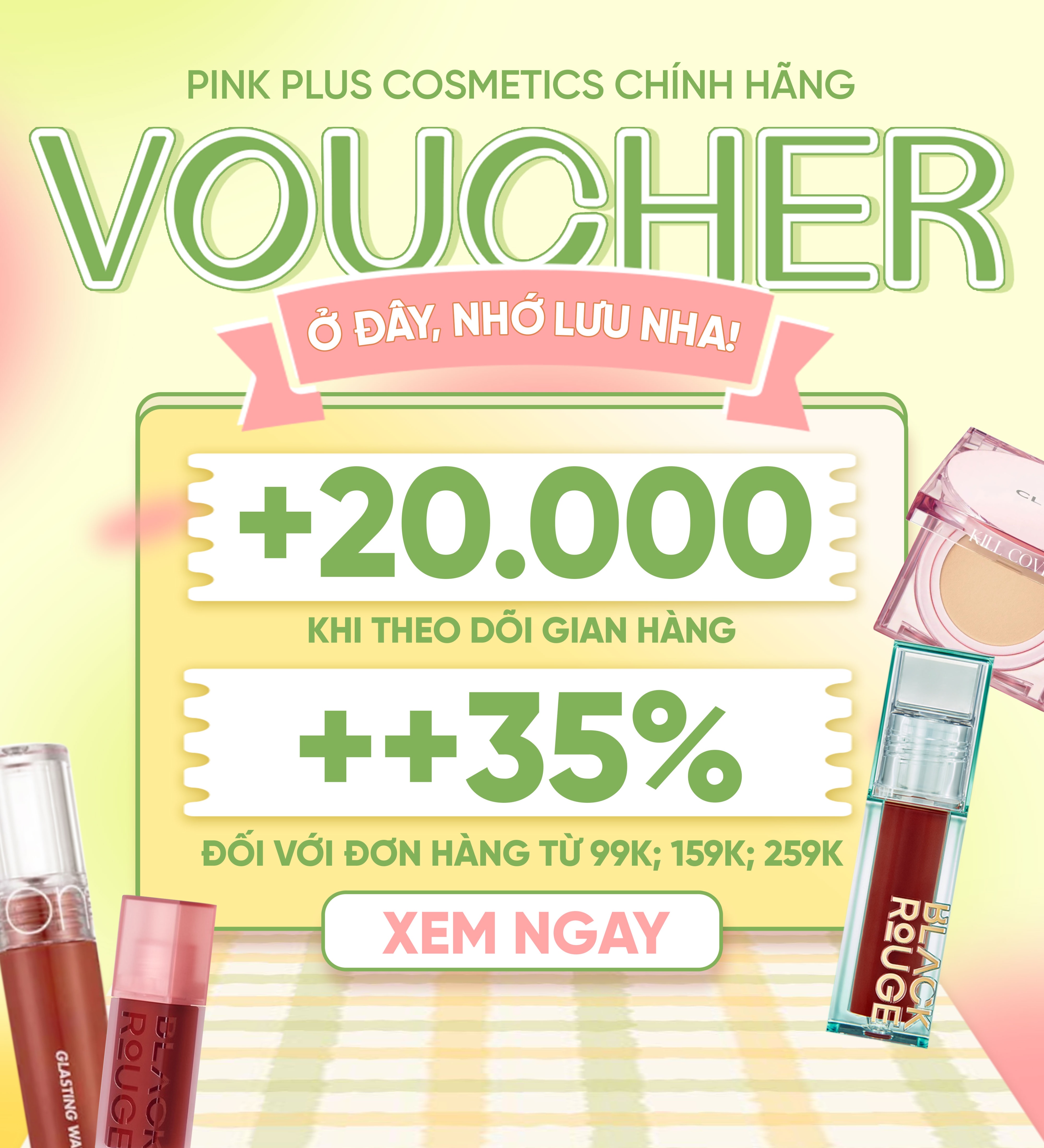 Pink Plus Cosmetic, Cửa hàng trực tuyến | Shopee Việt Nam