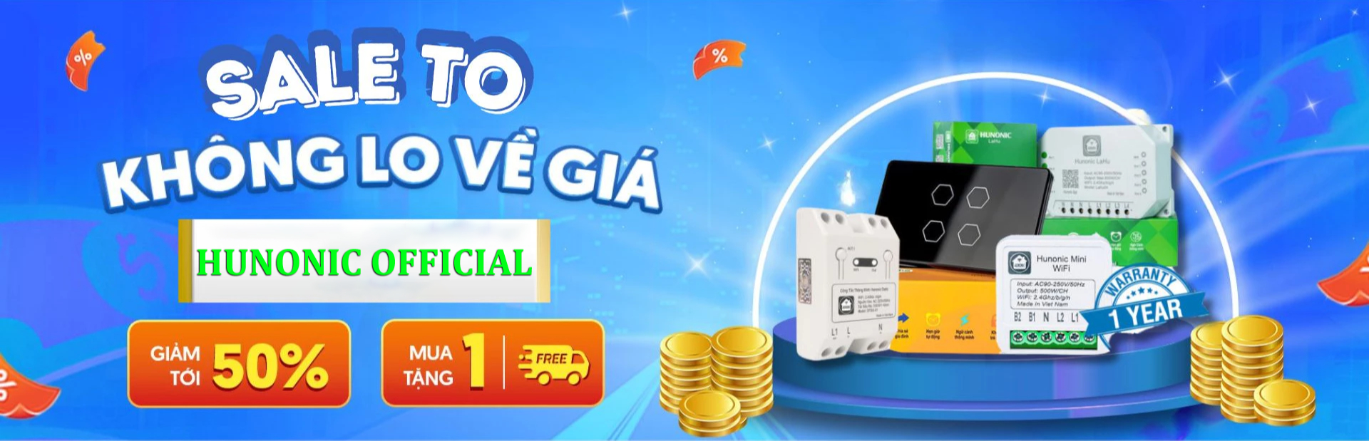 Hunonic Official Store - Shopee Mall Online | Shopee Việt Nam