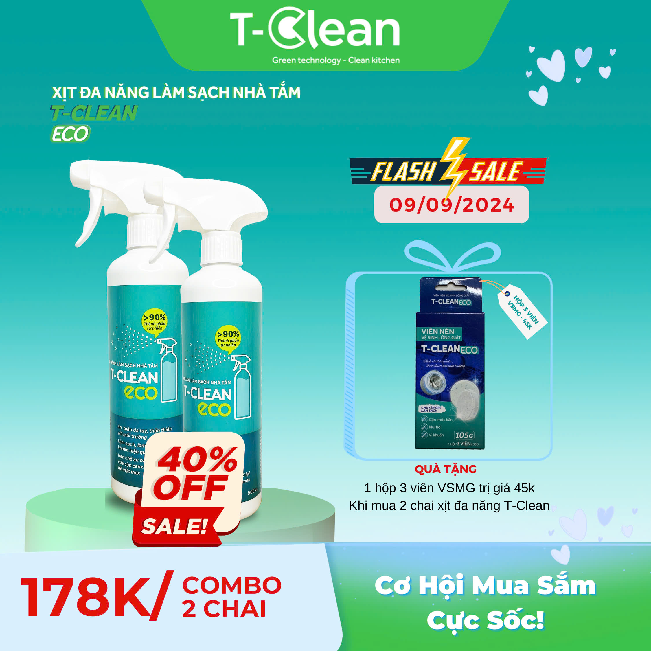 T-Clean HCM, Cửa hàng trực tuyến | Shopee Việt Nam