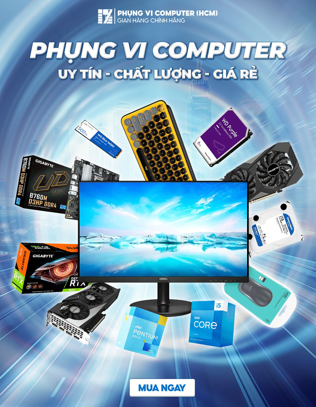 Phụng Vi Computer (HCM), Cửa hàng trực tuyến | Shopee Việt Nam