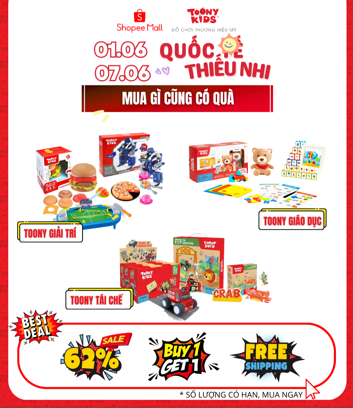 ToonyKids - Shopee Mall Online | Shopee Việt Nam