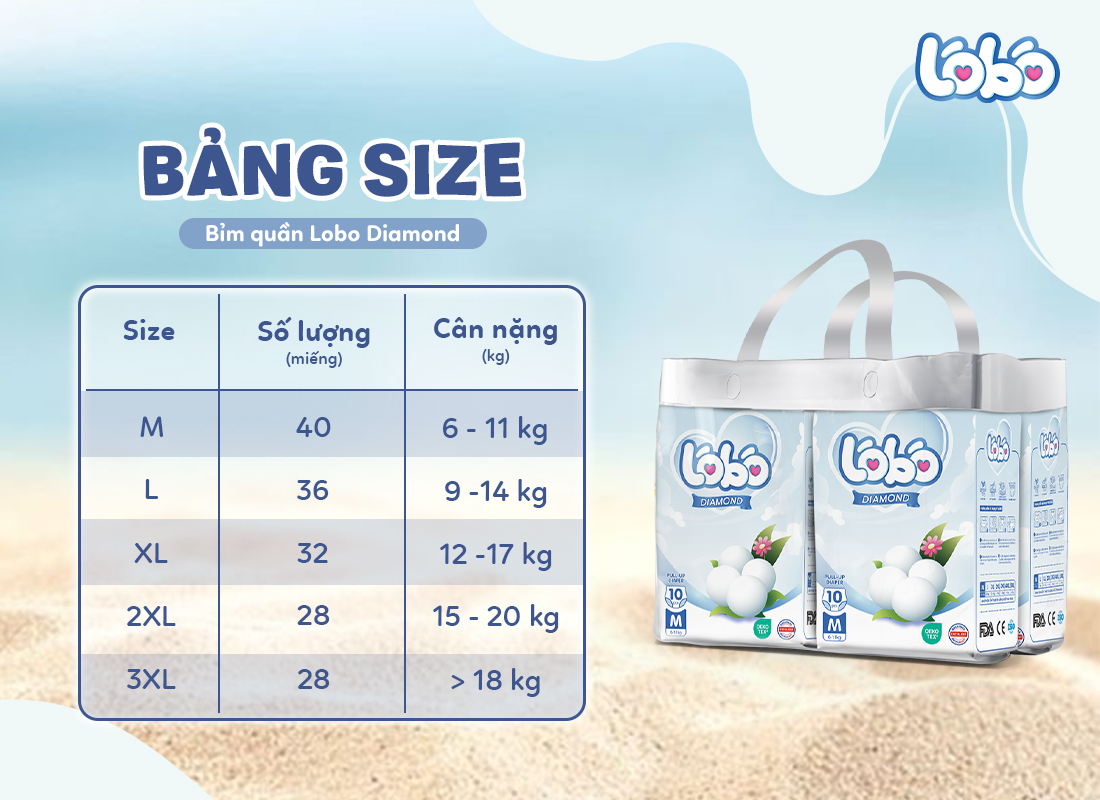 Tã Bỉm Lobo Việt Nam, Cửa hàng trực tuyến | Shopee Việt Nam