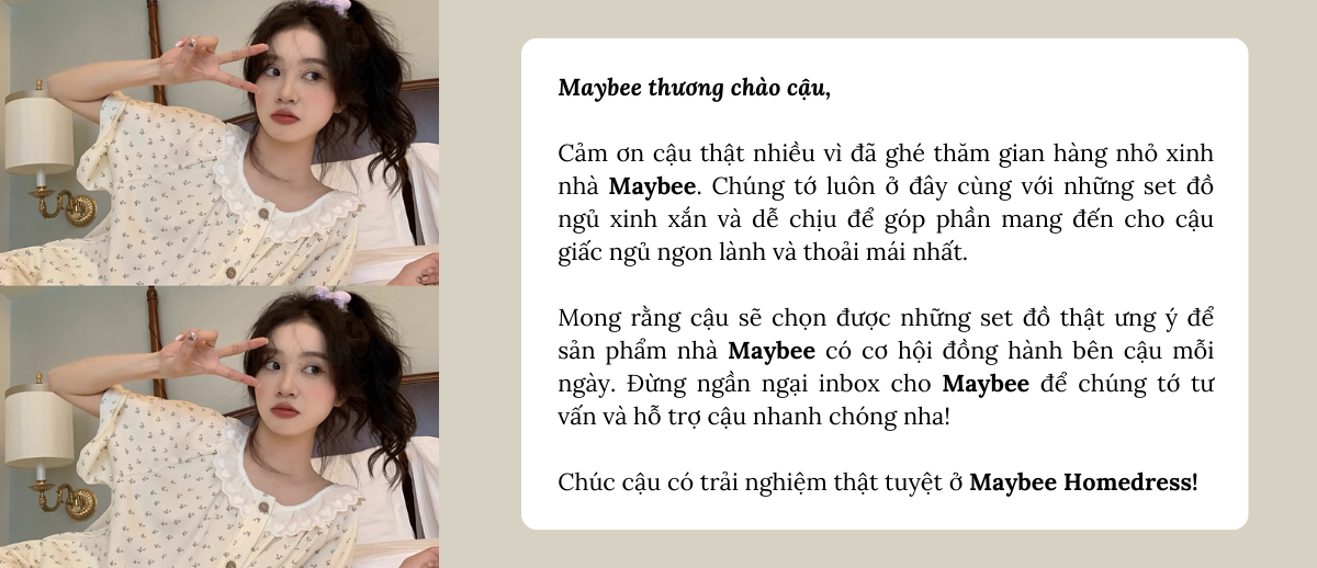 Maybee.Homedress, Cửa hàng trực tuyến Shopee Việt Nam